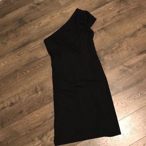Little Black Dress- one shoulder